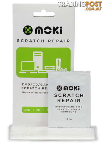 MOKI Scratch Repair - DVD/CD/Game Disc Scratch Repair Kit