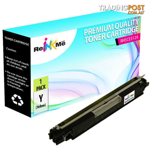 HP Compatible CE312 126A Cartridge 329 Yellow Premium Generic Toner