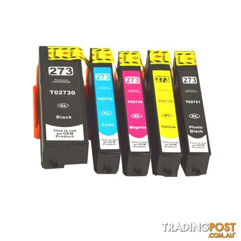 273XL Compatible Inkjet Set 5 Cartridges [Boxed Set]