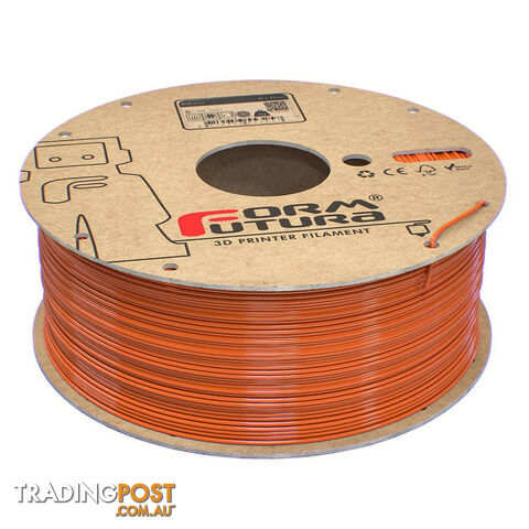 Glass feel recycled PETG Filament ReForm - rPET 2.85mm 1000 gram Orange 3D Printer Filament
