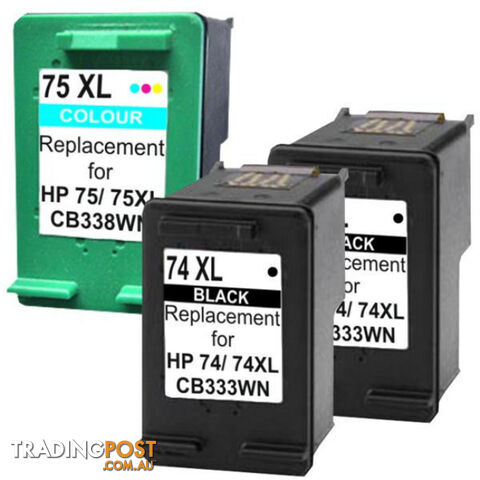 HP Compatible 7XL4 Compatible Inkjet Cartridge Set-2 3 Cartridges