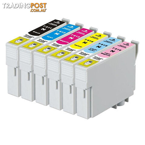 EPSON 81N Compatible Inkjet Cartridge Set 6 Ink Cartridges [Boxed Set]