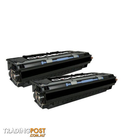 HP Compatible 2 x Q2670A 308A Black Premium Generic Toner