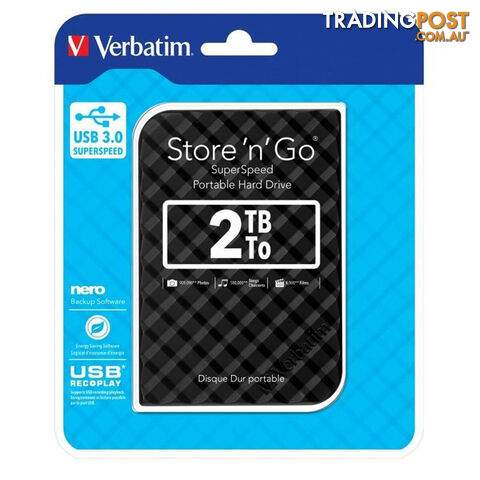 VERBATIM 2.5' Mobile HD 2TB