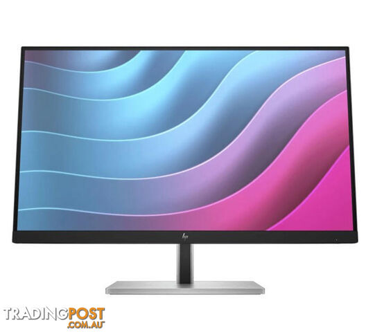 HP E24 G5 23.8'/24' FHD IPS Monitor Anti-Glare 1920x1080 16:9 5ms Height Adjustment Tilt Swivel Pivot 4xUSB DP HDMI VESA 3yrs wty(6N6E9AA)