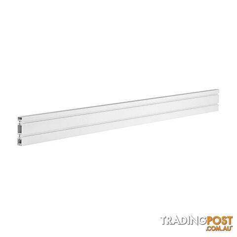 Brateck Aluminum Slatwall Panel, Weight Capacity 40kg-Matte White