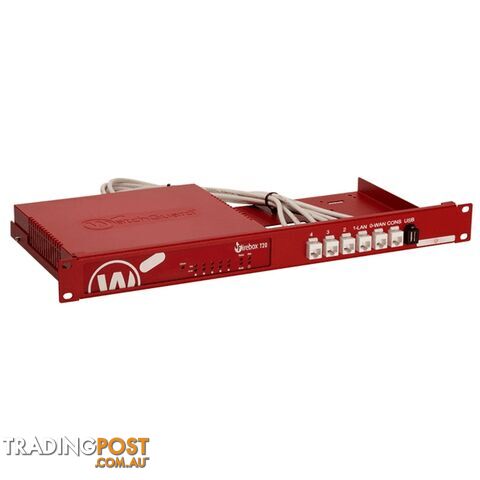 RACKMOUNT.IT Rack Mount Kit for WatchGuard Firebox T20 / T40, Brings Connections To Front For Easy Access