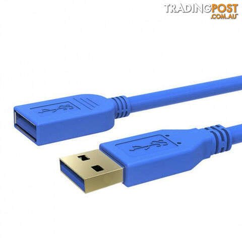 SIMPLECOM CA315 1.5M 5FT USB 3.0 SuperSpeed Extension Cable Insulation Protected Gold Plated