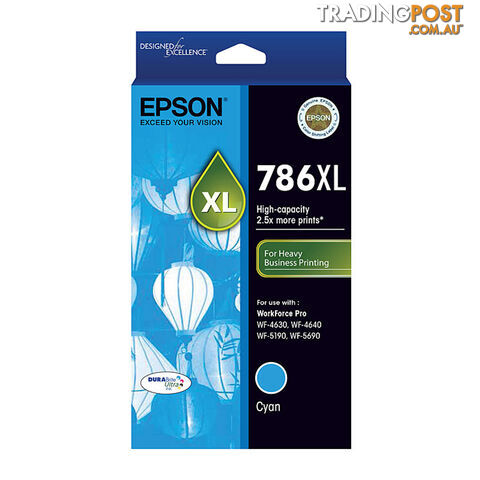 EPSON 786XL Cyan Ink Cartridge