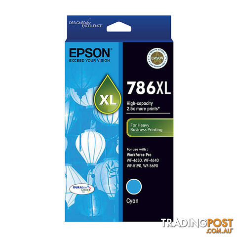 EPSON 786XL Cyan Ink Cartridge