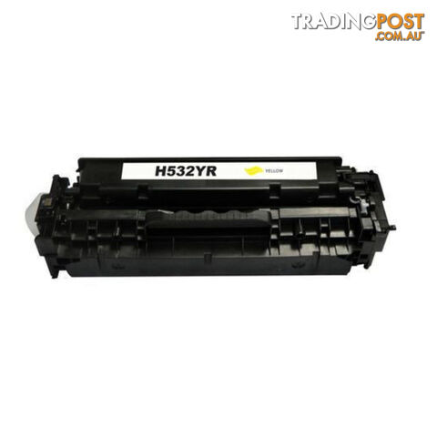 HP Compatible 5 Star CART-318Y CC532A 304A CART-418Y Yellow Premium Remanufactured Toner