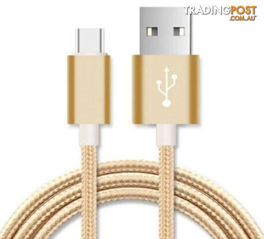 ASTROTEK 1m Micro USB Data Sync Charger Cable Cord Gold Color for Samsung HTC Motorola Nokia Kndle Android Phone Tablet & Devices