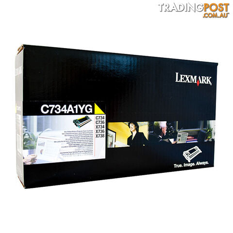 LEXMARK C734 Yellow Toner Cart