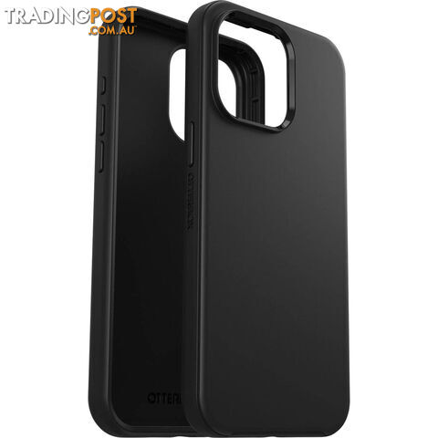 OTTERBOX Symmetry Apple iPhone 15 Pro Max (6.7') Case Black - (77-92631), Antimicrobial,DROP+ 3X Military Standard,Raised Edges,Ultra-Sleek