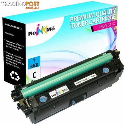 HP Compatible 5 Star CF361X 508X Cyan Premium Generic Toner