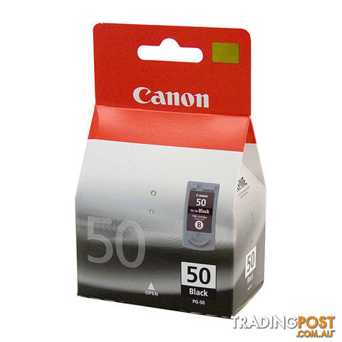 Canon PG50 Black Ink Cartridge High Yield Cartridge