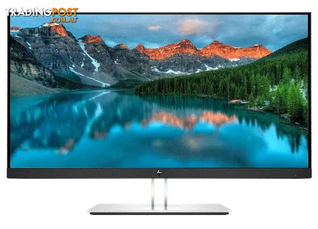 HP E27Q G4 27' QHD IPS Monitor Anti-Glare 60Hz 2560x1440 16:9 5ms Height Adjustment Tilt Pivot Swivel VGA USB-B DP HDMI 4x USB-A 3.2 Hub VESA 3yrs wty