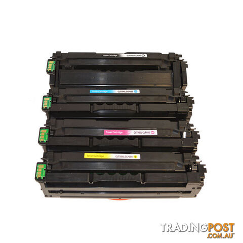 CLT-506L Premium Generic Remanufactured Toner Cartridge Set 4 cartridges