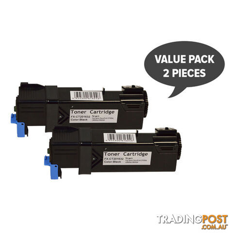 2 x CT201632 CP305 Black Generic Toner Cartridge