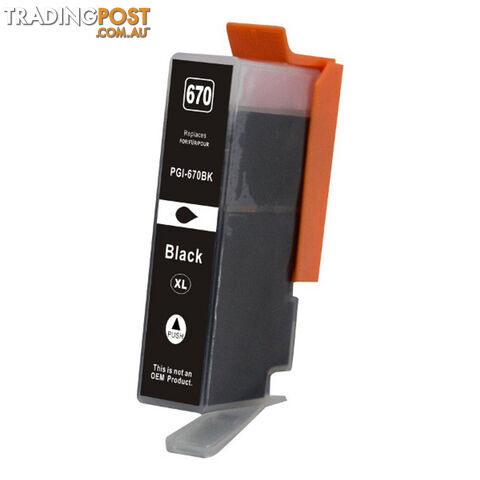 PGI-670XL Black Premium Compatible Inkjet Cartridge