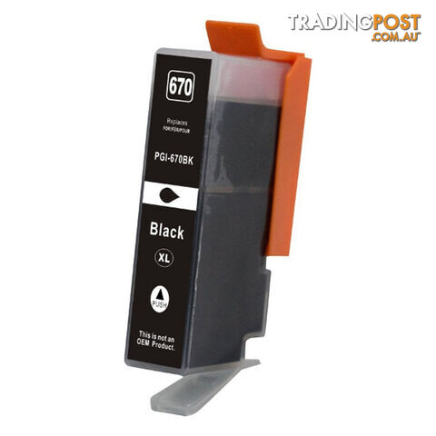 PGI-670XL Black Premium Compatible Inkjet Cartridge