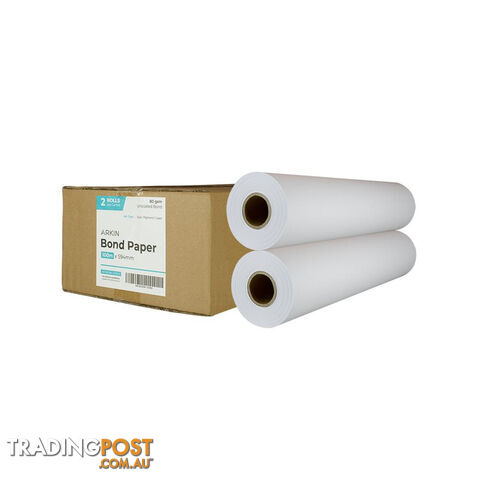 ARKIN BOND PAPER 80GSM - 594MM X 100M