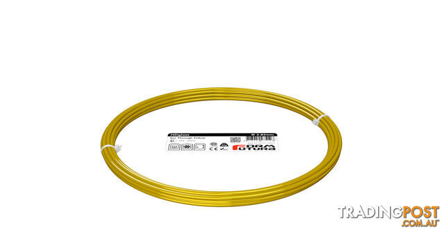 PETG Filament HDglass 2.85mm See Through Yellow 50 gram 3D Printer Filament