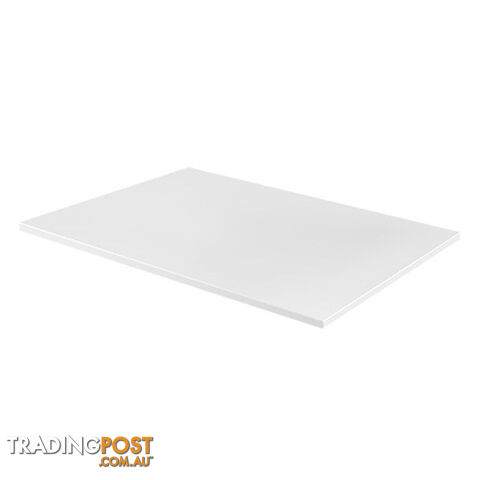 BRATECK Particle Board Desk Board 1500X750MM Compatible with Sit-Stand Desk Frame - White --Request M09-23D-W for the Frame