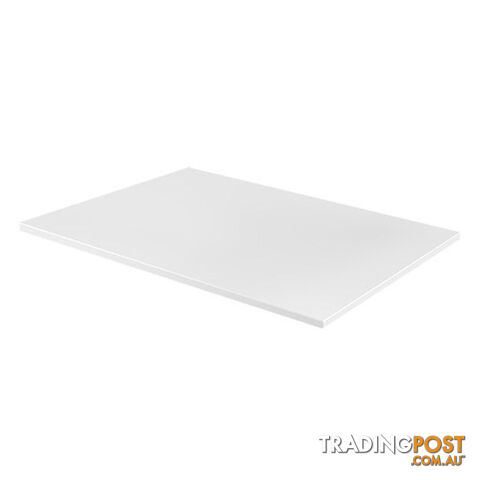 BRATECK Particle Board Desk Board 1500X750MM Compatible with Sit-Stand Desk Frame - White --Request M09-23D-W for the Frame