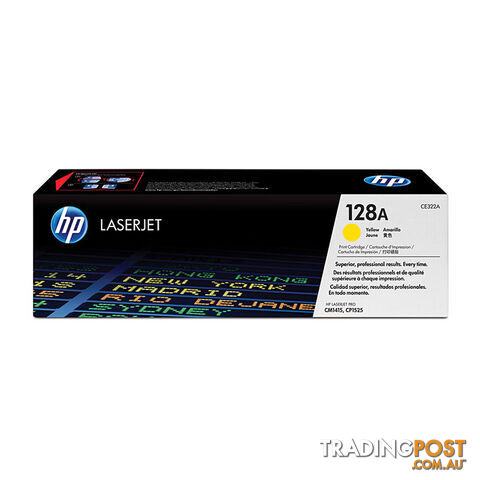 HP 128A Yellow Toner CE322A