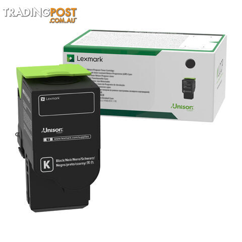 LEXMARK 78C6UKE UHY Black Toner