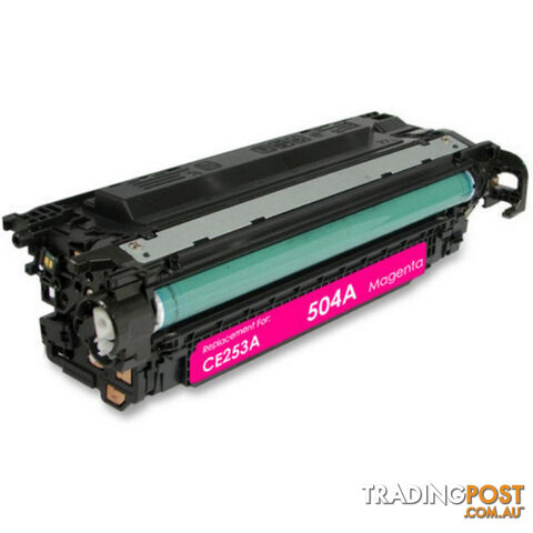 HP Compatible 5 Star CE253A 504A Magenta Premium Remanufactured Toner