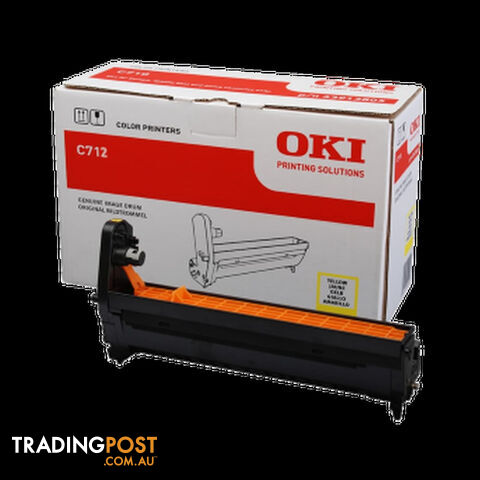 OKI C712N Yellowlow Drum Unit