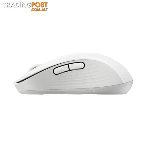 LOGITECH M650 Signature Wireless Mouse - White (Large)