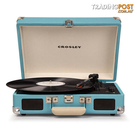 CROSLEY Crosley Cruiser Turquoise - Bluetooth Portable Turntable