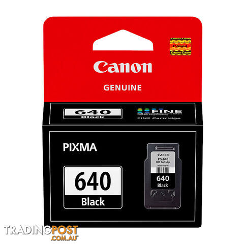 CANON PG640 Black Ink Cartridge