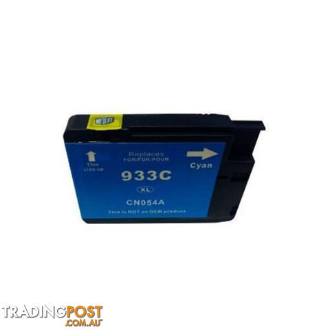 HP Compatible 933XL Cyan Compatible Cartridge with Chip