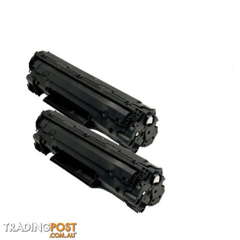 HP Compatible CB435A 35A CB436A 36A Generic Toner X 2