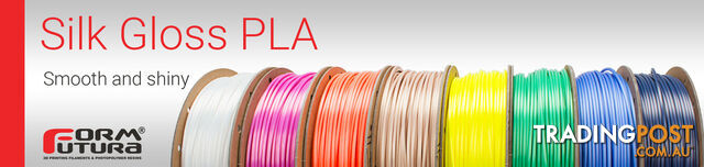 PLA Filament Silk Gloss PLA 1.75mm 750 gram Brilliant Mocca 3D Printer Filament
