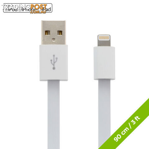 MOKI Lightning SynCharge Cable - 90cm Apple Licenced