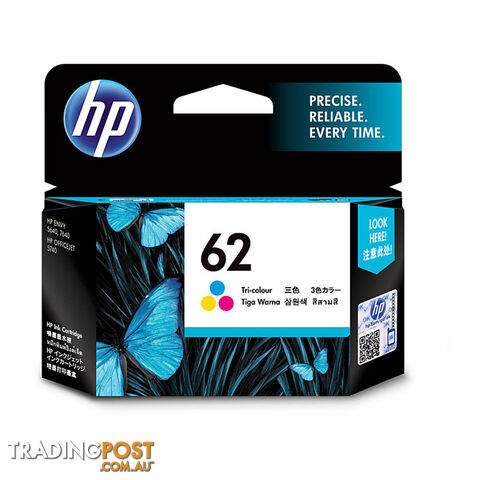 HP 62 Tri Color Ink C2P06AA