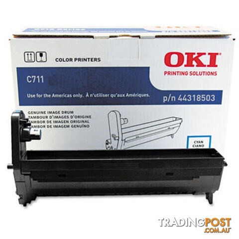 OKI C711N Cyan Drum Unit