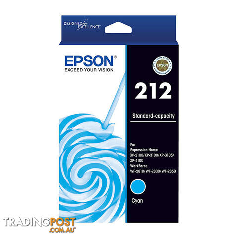 EPSON 212 Cyan Ink Cartridge