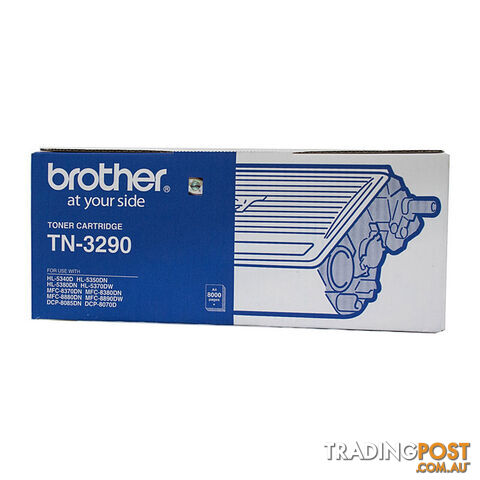 BROTHER TN-3290 Mono Laser Toner - High Yield - HL-5340D/5350DN/5370DW/5380DN, MFC-8370DN/8890DW/8880DN- up to 8000 pages