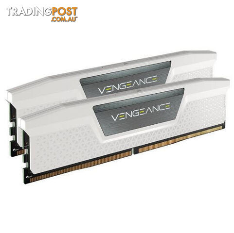 CORSAIR Vengeance 32GB (2x16GB) DDR5 UDIMM 5600Mhz C36 1.25V White Desktop PC Gaming Memory