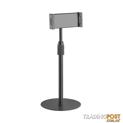 BRATECK Ball Join designHight Adjustable tabletop Stand for Tablets & Phones Fit most 4.7'-12.9' Phones and Tablets - Black