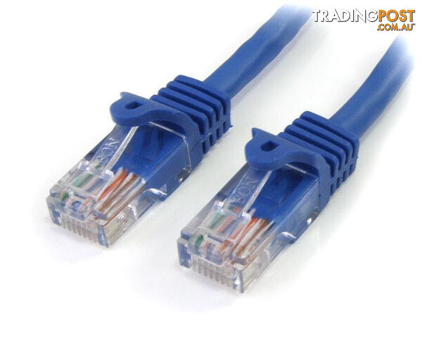 ASTROTEK CAT5e Cable 2m - Blue Color Premium RJ45 Ethernet Network LAN UTP Patch Cord 26AWG CB8W-KO820U-2