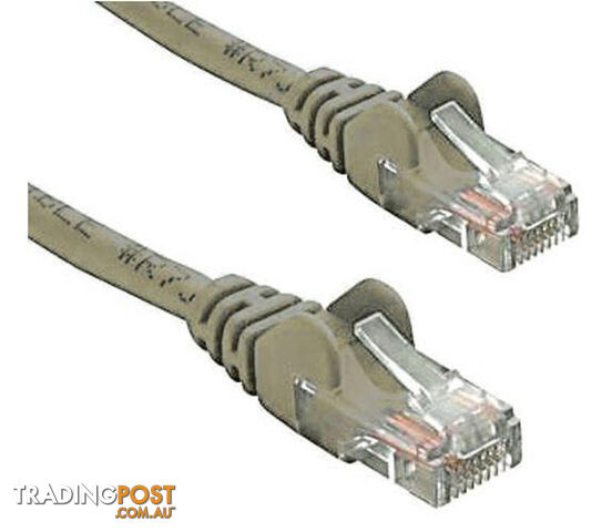 8WARE CAT5e Cable 3m - Grey Color Premium RJ45 Ethernet Network LAN UTP Patch Cord 26AWG CU Jacket