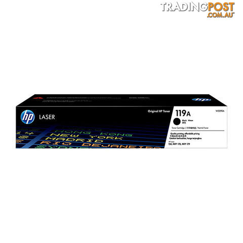 HP 119A Black Toner W2090A