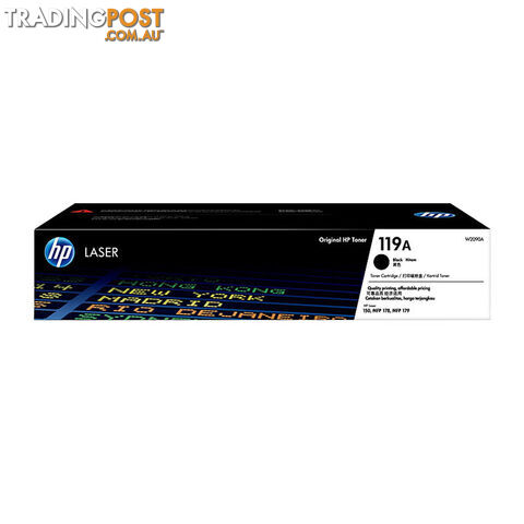 HP 119A Black Toner W2090A